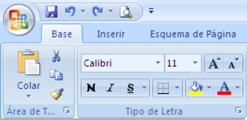 Formatação de células Cores e Limites Para dar ênfase a determinados valores numa folha de cálculo, poderá ser interessante