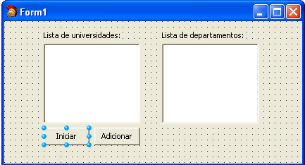 Eventos Selecionado Eventos - É uma ação externa ao programa, por exemplo: um click de mouse, uma tecla pressionada, um movimento da tela, uma tela