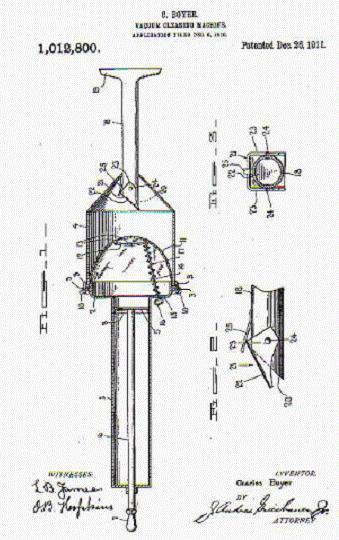 3º Capítulo Produtos em estudo Imagem 32: Foot-operated Kotton, (operado com o pé), de 1910 [73]. Imagem 33: Aspirador de pó a pitão, de 1911 [73]. Imagem 34: Regina Pneumatic Cleaner, de 1912 [73].