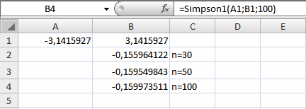 157 Para poder fazer uma comparação entre integração analítica e numérica, usamos uma função simples, a saber f(x) = x 2.