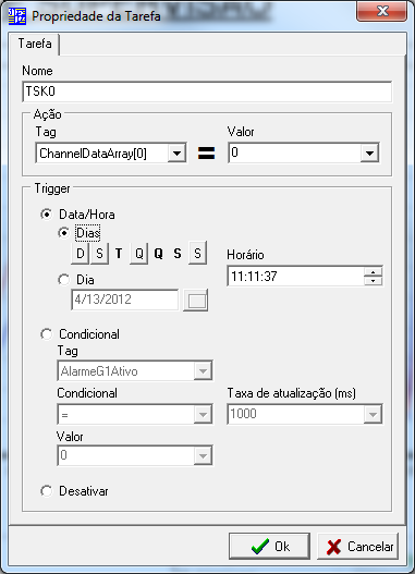 CONFIGURAÇÃO DE TAREFAS O gerenciamento de Tarefas automatizadas permite um melhor controle sobre sua aplicação.