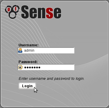 O pfsense inicializará os outros componentes do sistema e mostrará as opções de configuração disponíveis através do console.