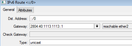 Endereçamento e roteamento no IPV6