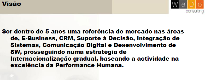 Fig. 2 Logotipo inicial da empresa Resultou também desde o início a adopção de um planeamento estratégico, com a