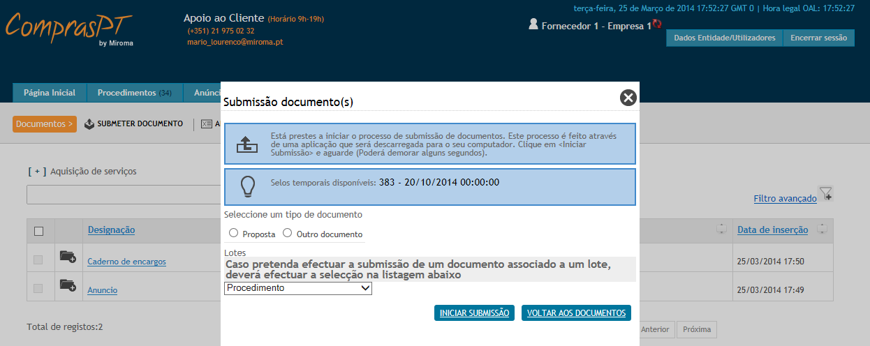 11.3.7 Submissão de Documentos ao Lote Na versão V4, passa a ser