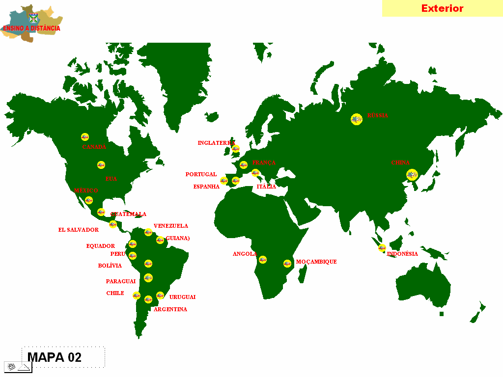 - Em 2002 e 2003 foi oferecido o Ensino Fundamental Regular (5ª, 6ª, 7ª e 8ª Séries) para as localidades das áreas de fronteira dos Estados situados na Amazônia.