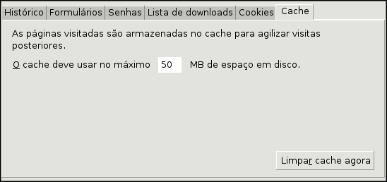 internet (certas tarefas que precisam de identificação de usuário, por exemplo, requerem o uso de cookies).