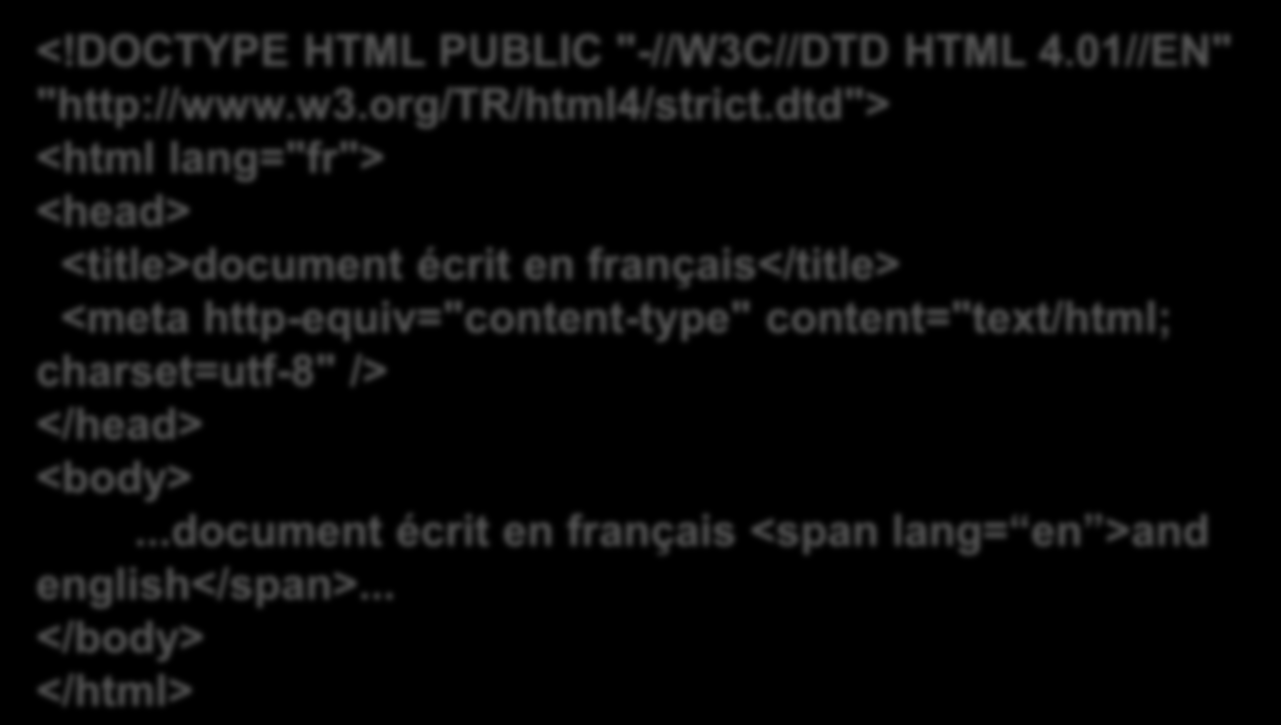 Princípio 3: Compreensível - A informação e a operação da interface de usuário têm de ser compreensíveis. 83 Definir o idioma da página Usando atributos de idioma no elemento HTML <!