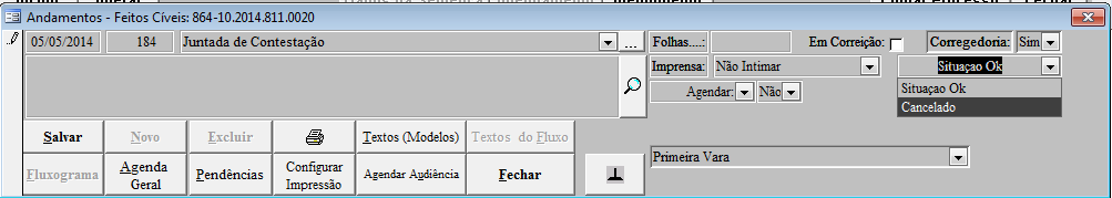 Compreende a fiscalização da produção dos servidores responsáveis pela Expedição de Documentos e Registro, Autuação e Juntada.