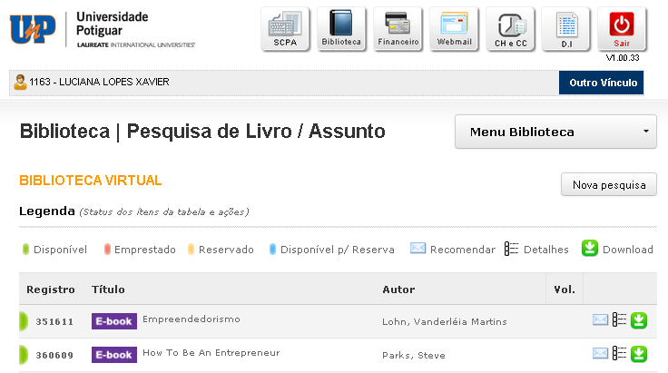 80 O conteúdo interativo consiste de um conjunto de textos, hipertextos e animações que abrangem os conteúdos básicos de uma aula no formato flash.