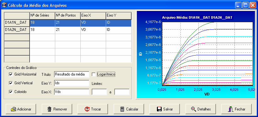 com o mouse), até um máximo de seis arquivos.