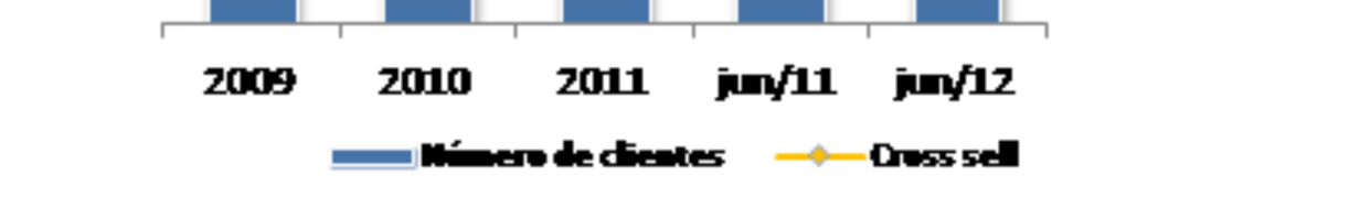 Para propiciar o crescimento dos seus segmentos de negócios a Companhia realizou os seguintes investimentos nos últimos anos: CAPEX (R$ milhões) 2009 2010 2011 1S12 1S11 Total 174,0 237,4 371,9 135,6