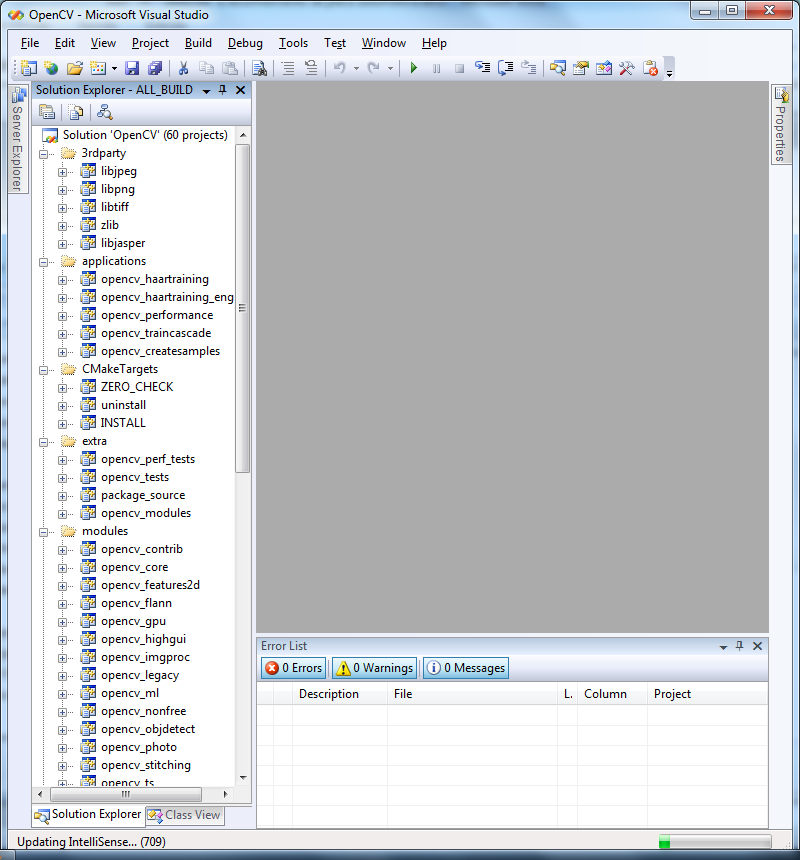 60 Figura 4. - Compilação do OpenCV Fonte: Autor.