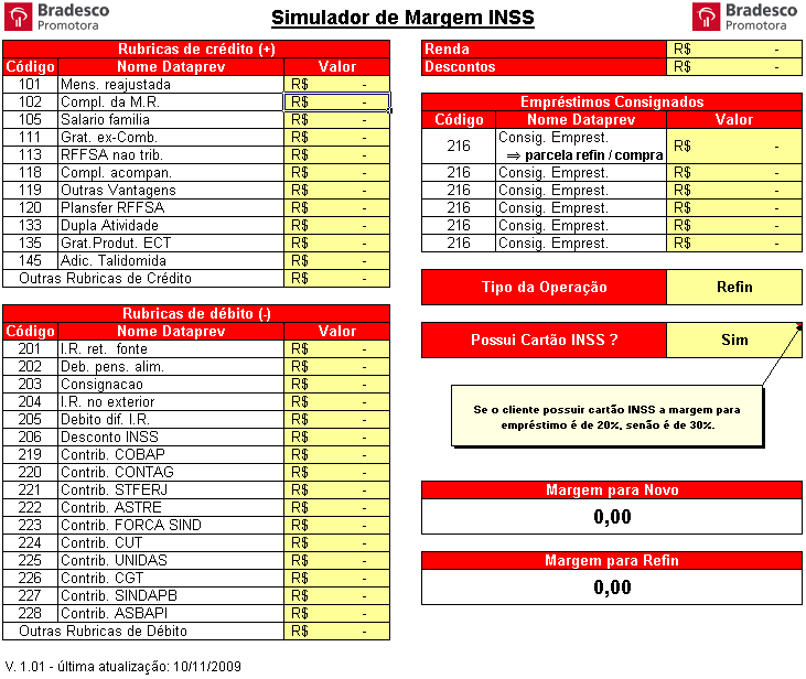 PUBLICO ALVO Aposentados e pensionistas que recebam pelo INSS.