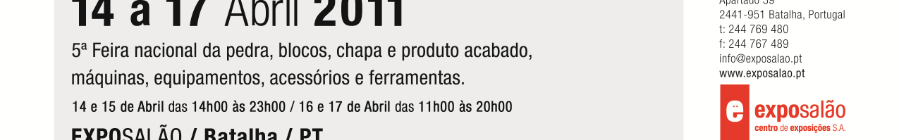 6ª Conferência Mundial da EFEE sobre Explosivos e Técnicas de Desmonte com Explosivos A 6ª Conferência Mundial da EFEE sobre Explosivos e Técnicas de Desmonte com Explosivos terá lugar em Lisboa,