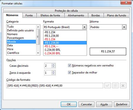 4. Formatando Células A formatação das células nada mais é do que a modificar sua aparência.