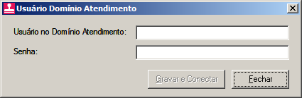 Externo, o usuário vai ter acesso ao banco de dados externamente via ODBC, este usuário terá permissão de somente consultar as tabelas do sistema.