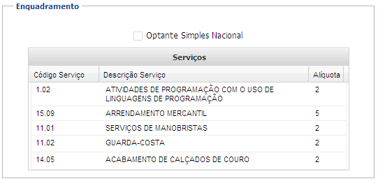 Alterar Logomarca Você poderá incluir ou alterar a logomarca que será destacada na emissão de cada nota fiscal de serviço eletrônica emitida; Utilize a opção Procurar, para selecionar o diretório