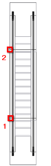 Desenhando escadas 76 Escada em caracol 1. No Gerenciador de componentes, selecione o componente Escada em caracol para inserir no desenho. 2.