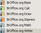 I - INTRODUÇÃO O BrOffice.org é um pacote de aplicativos para escritório gratuito e pode ser instalado a partir de um CD-ROM ou através do endereço: http://www.broffice.org.br O BrOffice.