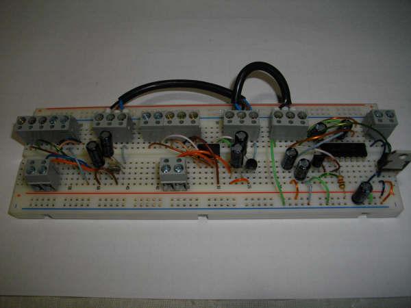 Para tal circuito usou-se o circuito disponibilizado pelo professor orientador.