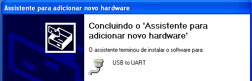 que o mesmo não dispõe do driver necessário para o funcionamento do dispositivo e solicita o local onde o arquivo pode ser encontrado. Este driver é o arquivo 'cdc_ntxpvista.