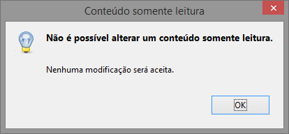 Como Fazer dica Nota: Se já existir uma seção no seu documento você ve ir em Formatar Seções... Agora ao tentar digitar mais dados ou alterar o texto, será mostrada a janela abaixo.