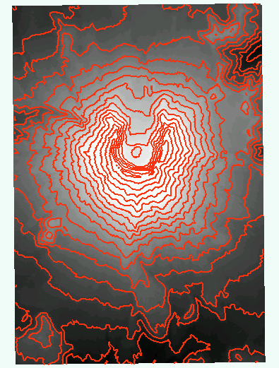 34 Figura 3.3: Curvas de nível FONTE: Tutrial d Arcgis Figura 3.4: Recrte da Tabela 5 da NBR 13133, cm ênfase na classe III PA.