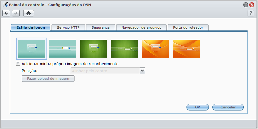 Capítulo Modificação das configurações do Capítulo 3: sistema 3 Depois que estiver conectado ao Synology DiskStation Manager, você pode começar a modificar suas configurações básicas.