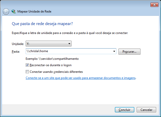 Método 3: Use o Windows Explorer. 1 Abra uma janela do Windows Explorer e selecione Ferramentas > Mapear unidade de rede para mostrar a janela Mapear unidade de rede.