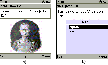 Partindo do princípio que a aplicação já esteja devidamente instalada no aparelho, este deve fornecer uma forma de carregá-la.