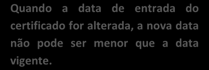 Alterar informações do certificado da guia Empresas Envolvidas. 1. Busque o certificado que será alterado; 2. Clique na guia Empresas Envolvidas; 3.