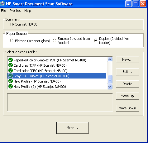 39 Figura 4: Janela inicial do software de digitalização Fonte: HP Smart Document Scan Software, [2007] Abrirá a