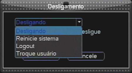 Aqui você pode definir hora de auto reiniciar e auto deletar arquivos antigos. Você pode selecionar a configuração apropriada na lista.