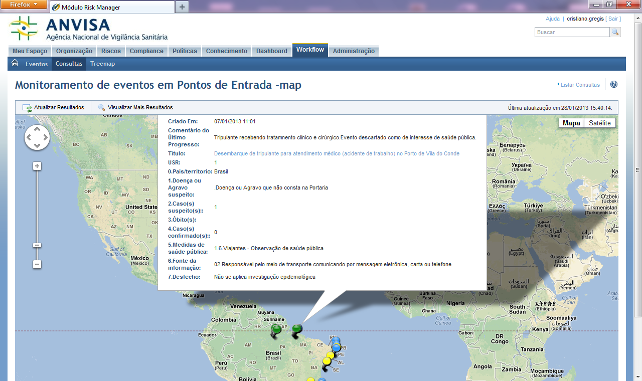 Gráfico 2 - Número de inspeções com risco e número dessas que foi avaliado entre os PVPAFs que implementam a etapa de avaliação de riscos 400 350 300 250 200 150 100 50-352 351 151 123 121 80 80 67