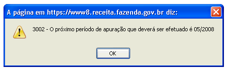 60 Causa: o programa do PGDAS, ao entrar em produção em agosto de 2008, não efetuava a verificação se a filial havia baixado ou não, apresentando, desta forma, a guia deste estabelecimento para que o