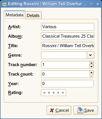 16.2 Gerenciando sua biblioteca de músicas O Helix Banshee oferece várias maneiras de organizar suas músicas.