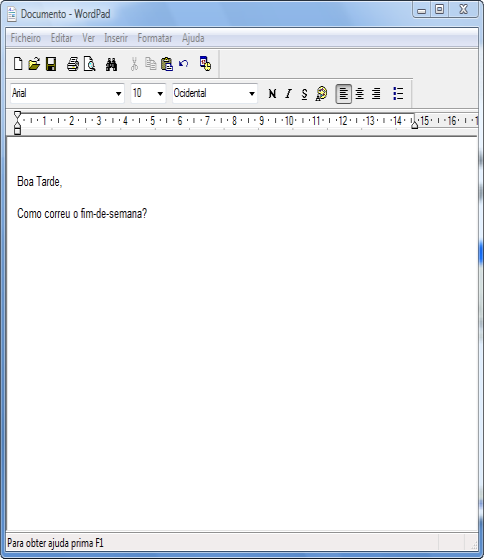 WordPad: O WordPad é uma ferramenta usada para criação e edição de documentos de texto, mas que possui mais