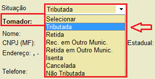 16. EMISSÃO DE NF-E NOTA FISCAL ELETRÔNICA 16.1. CLIQUE NO MENU NF-e 16.2.