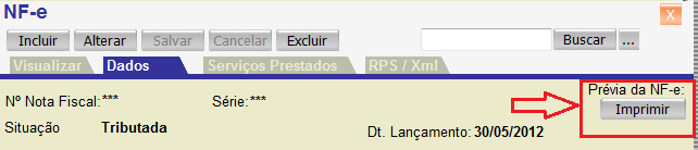 p. Prévia da NF-e OBS.: Sempre imprima a prévia para conferência.