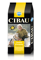 3kg... 72.00 Senior Formula Cibau Sênior é um alimento completo para cães mais velhos, com 7 + anos de idade.