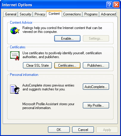 Como verificar o estado do Certificado Digital Internet Explorer Abra o
