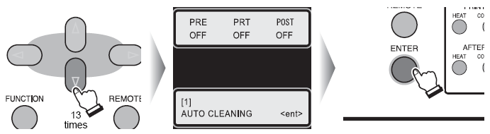 2 Antes do Uso Operação para definir menus de função Para definir um menu de função, pressione a tecla [FUNCION] no modo LOCAL e pressione [ ], [ ], [ ] [ ] [ENTER] conforme apropriado.