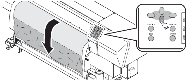 Índice Ajustando a mídia na impressora Ajustando a mídia na impressora Esta impressora pode ser utilizada com mídias de rolo e folha de mídias cortada. Utilize a mídia recomendada da MIMAKI.