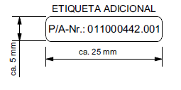 H250 DESCRIÇÃO DO DISPOSITIVO 2 2.3 Marcação A designação do tipo da unidade completa é mostrada no indicador com a chapa de classificação reproduzida abaixo (ver também código de descrição).
