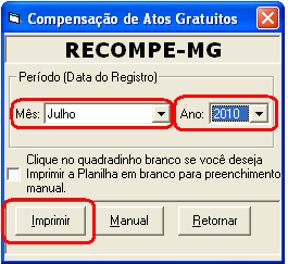 5. Importa Dados É uma maneira de trazer dados de um computador que não esteja ligado à rede interna do cartório.