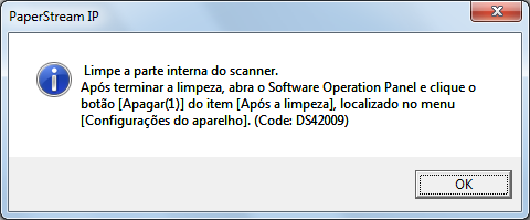 Capítulo 9 Mensagens de limpeza ou troca das A seguinte mensagem será exibida durante o uso do. Mensagem da troca de Mensagem de limpeza Além disso, enquanto a mensagem é exibida, pisca no LCD.