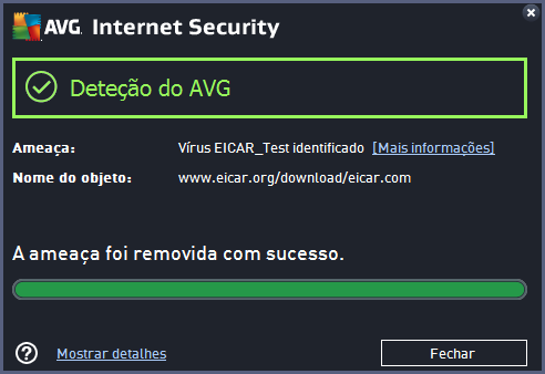 (Exportar lista para ficheiro) e eliminar todas as entradas relativas a objetos detetados (Limpar lista).