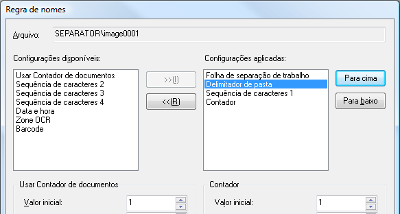 Capítulo 2 8 Utilizando o perfil de lotes criado acima, execute uma digitalização de lotes de documentos. Para mais informações sobre como digitalizar em lotes, consulte a seção "2.