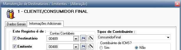 OBS1: Quando existem muitos lançamentos dentro do sistema, podemos utilizar o filtro e a alteração por intervalo para desvincular em lote as contas contábeis dos nossos lançamentos.